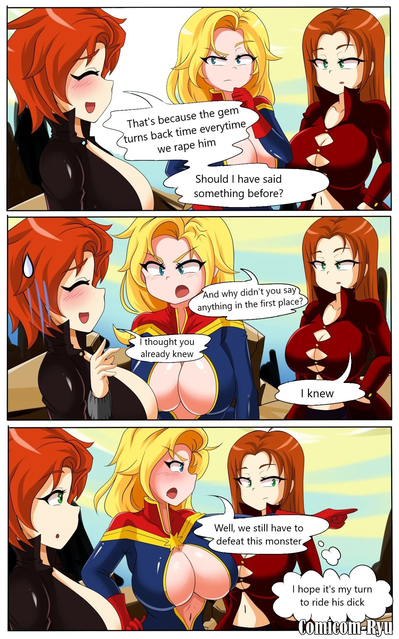 The Avengers porn comic picture 11