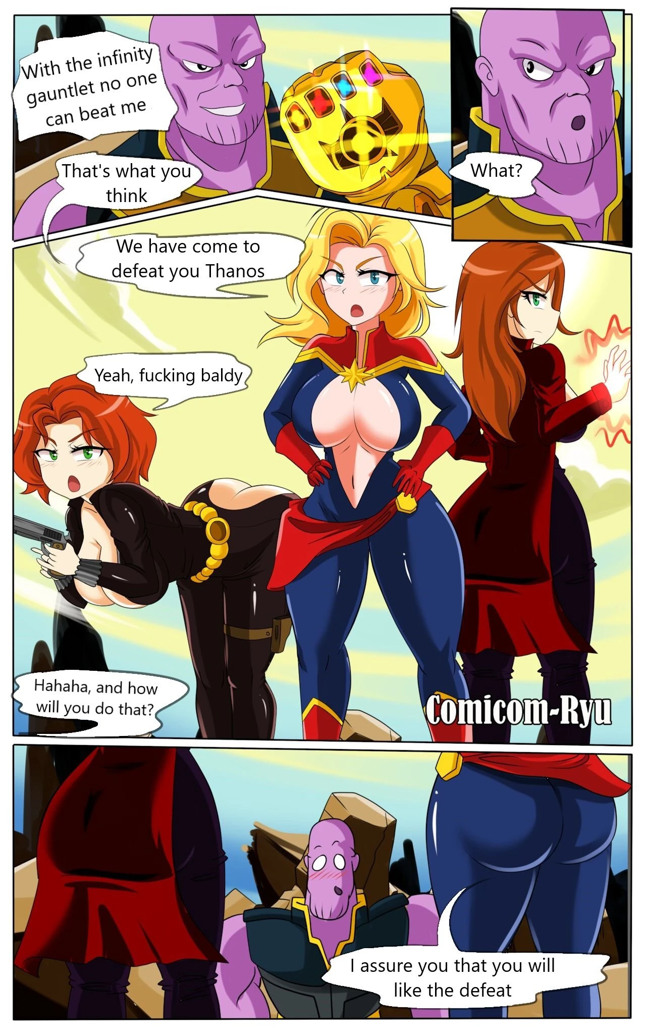 The Avengers porn comic picture 2