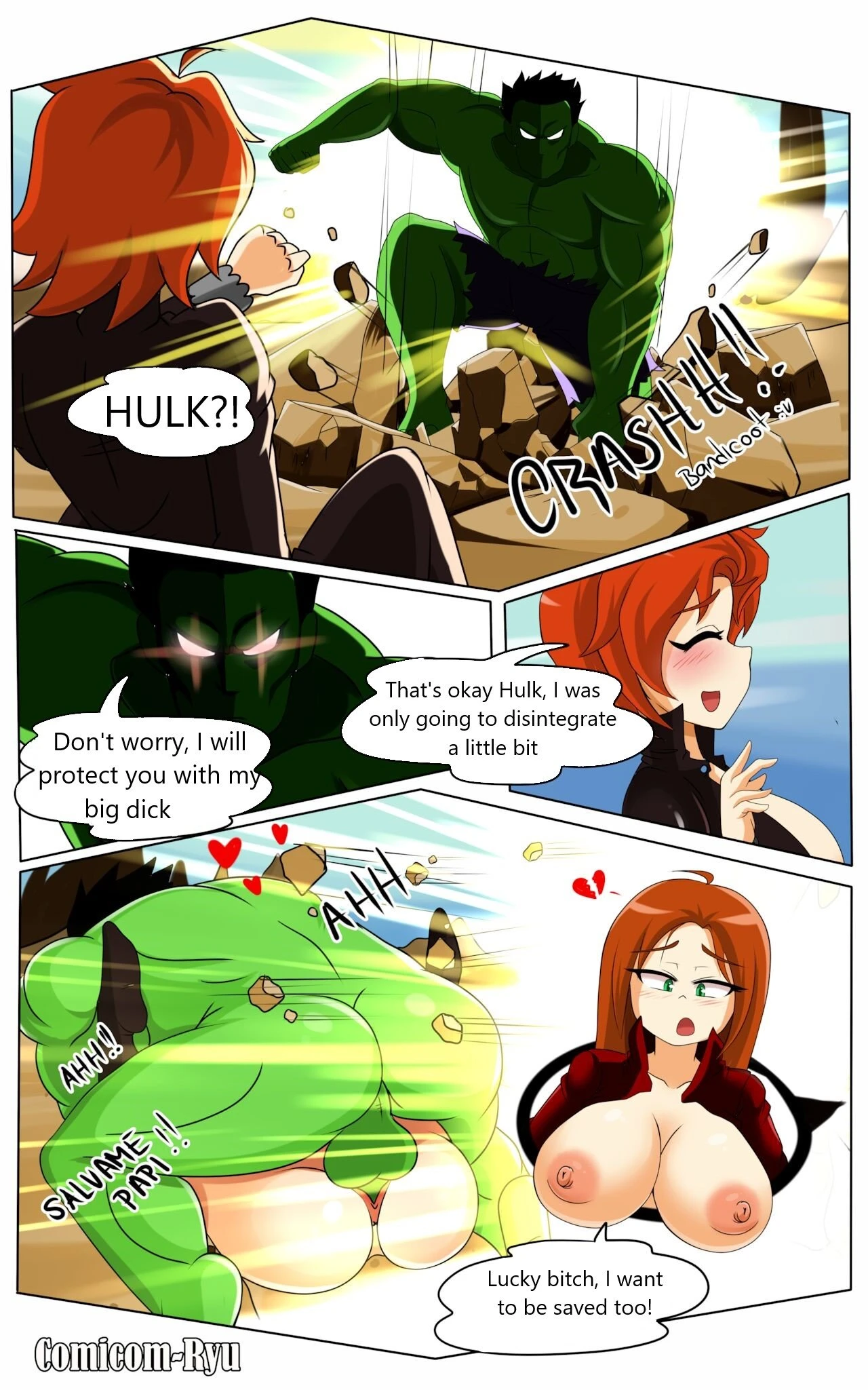 The Avengers porn comic picture 22