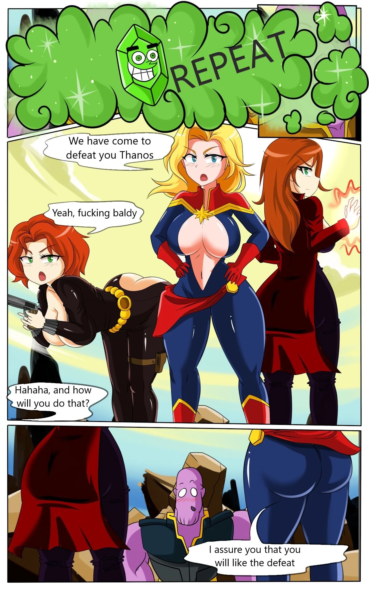 The Avengers porn comic picture 6