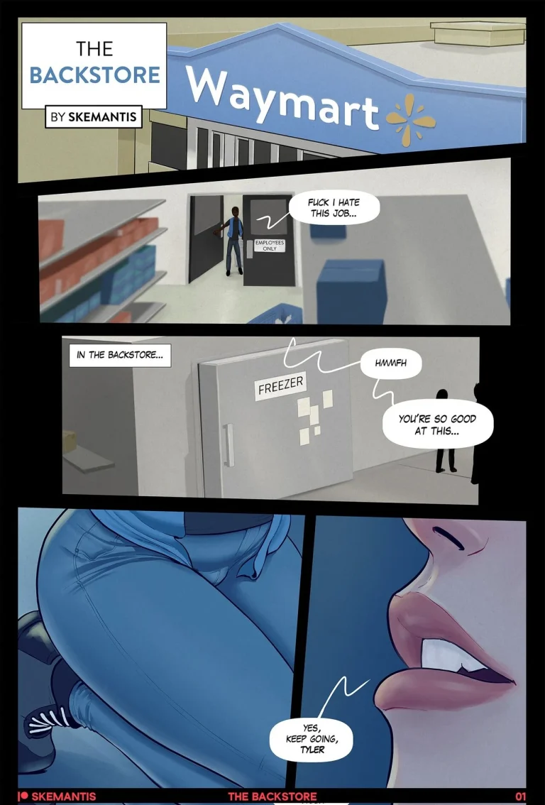 The Backstore porn comic picture 1