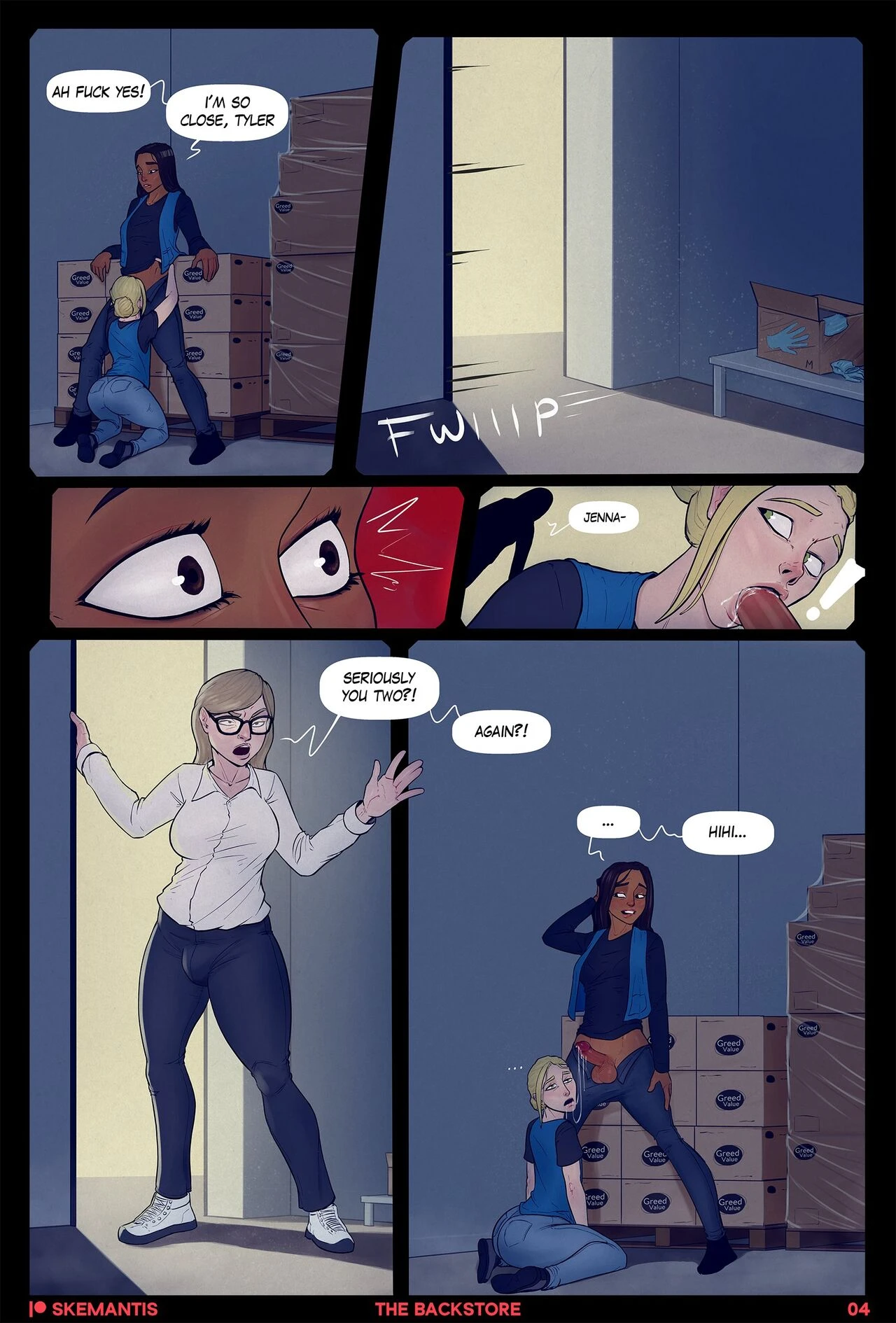 The Backstore porn comic picture 4