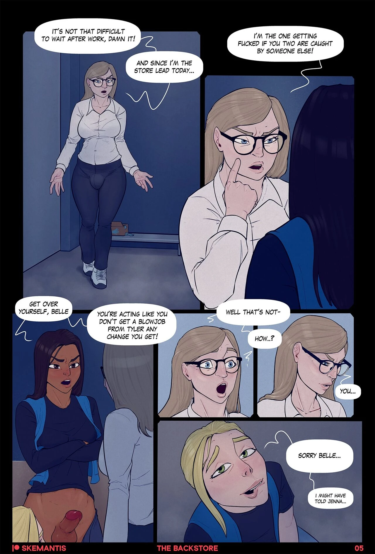 The Backstore porn comic picture 5