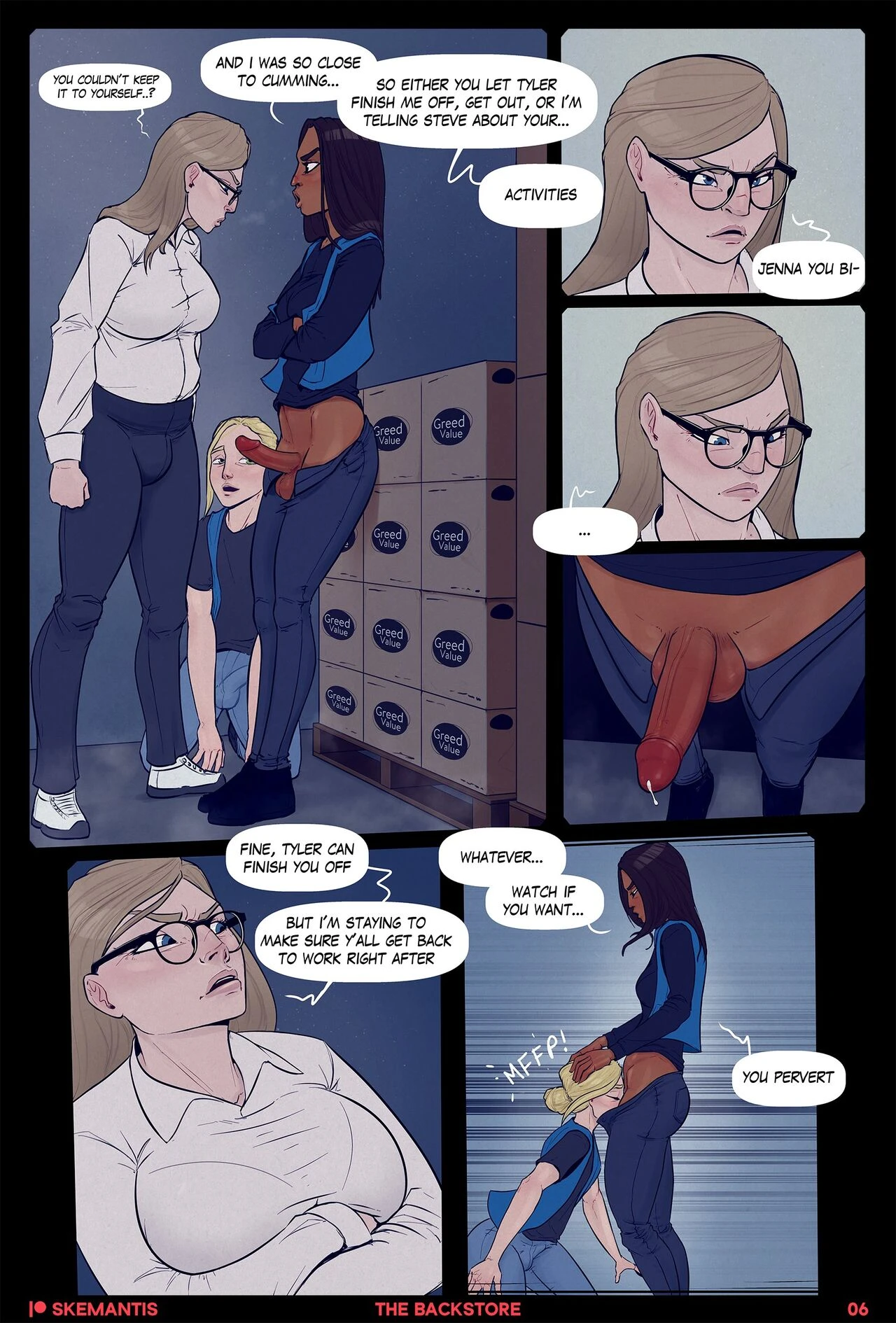 The Backstore porn comic picture 6
