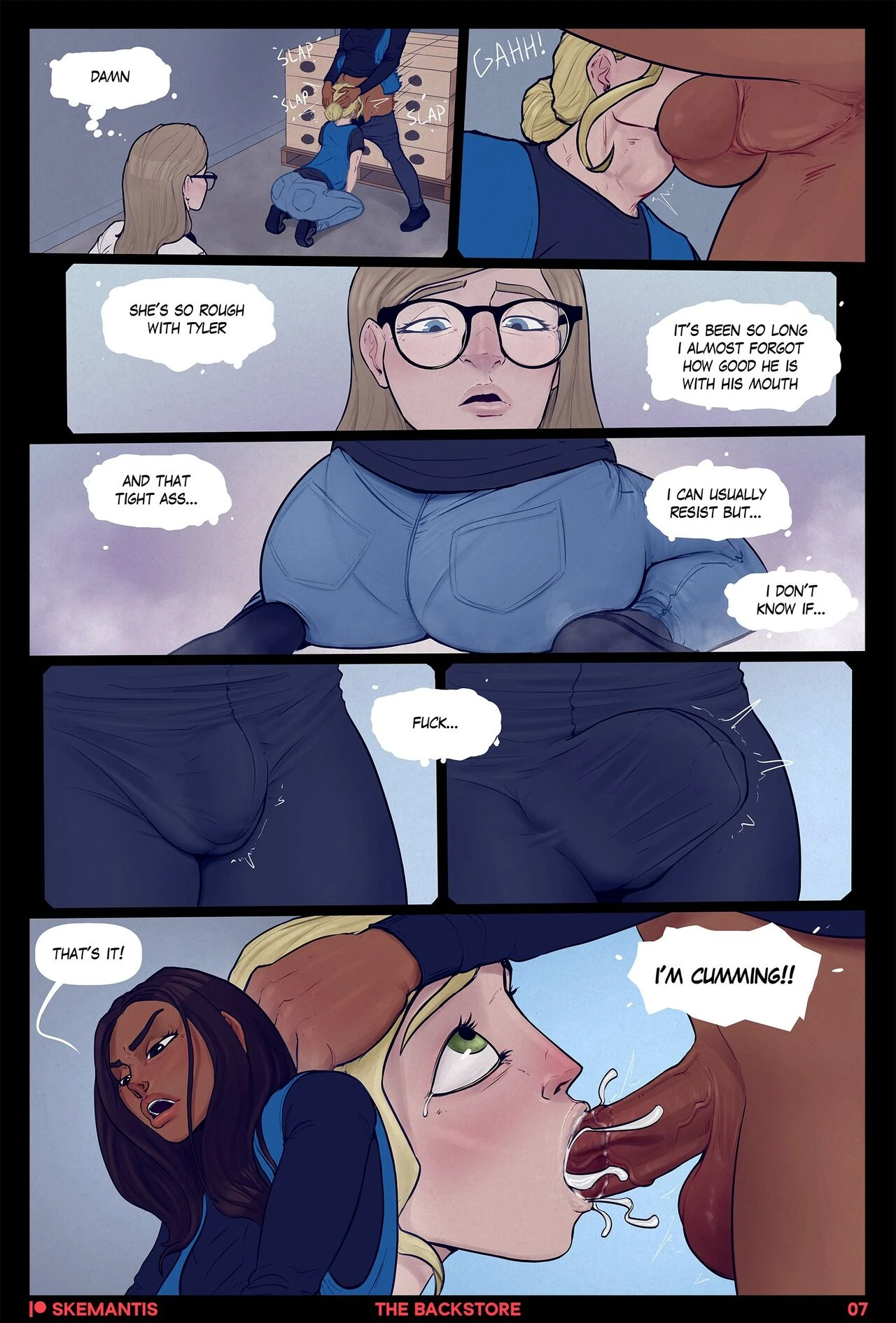 The Backstore porn comic picture 7