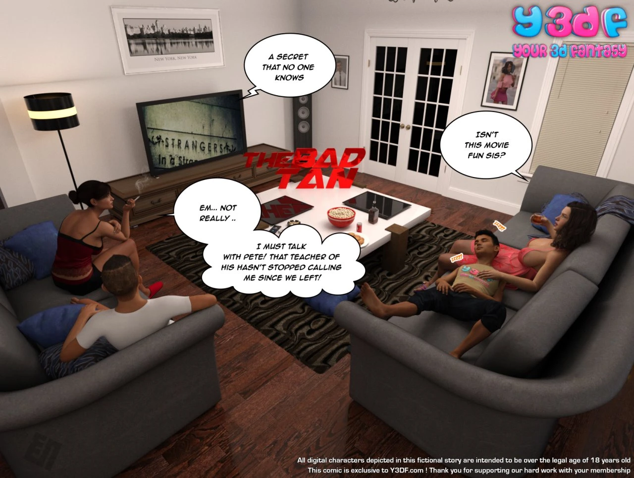 The Bad Tan 01 porn comic picture 1