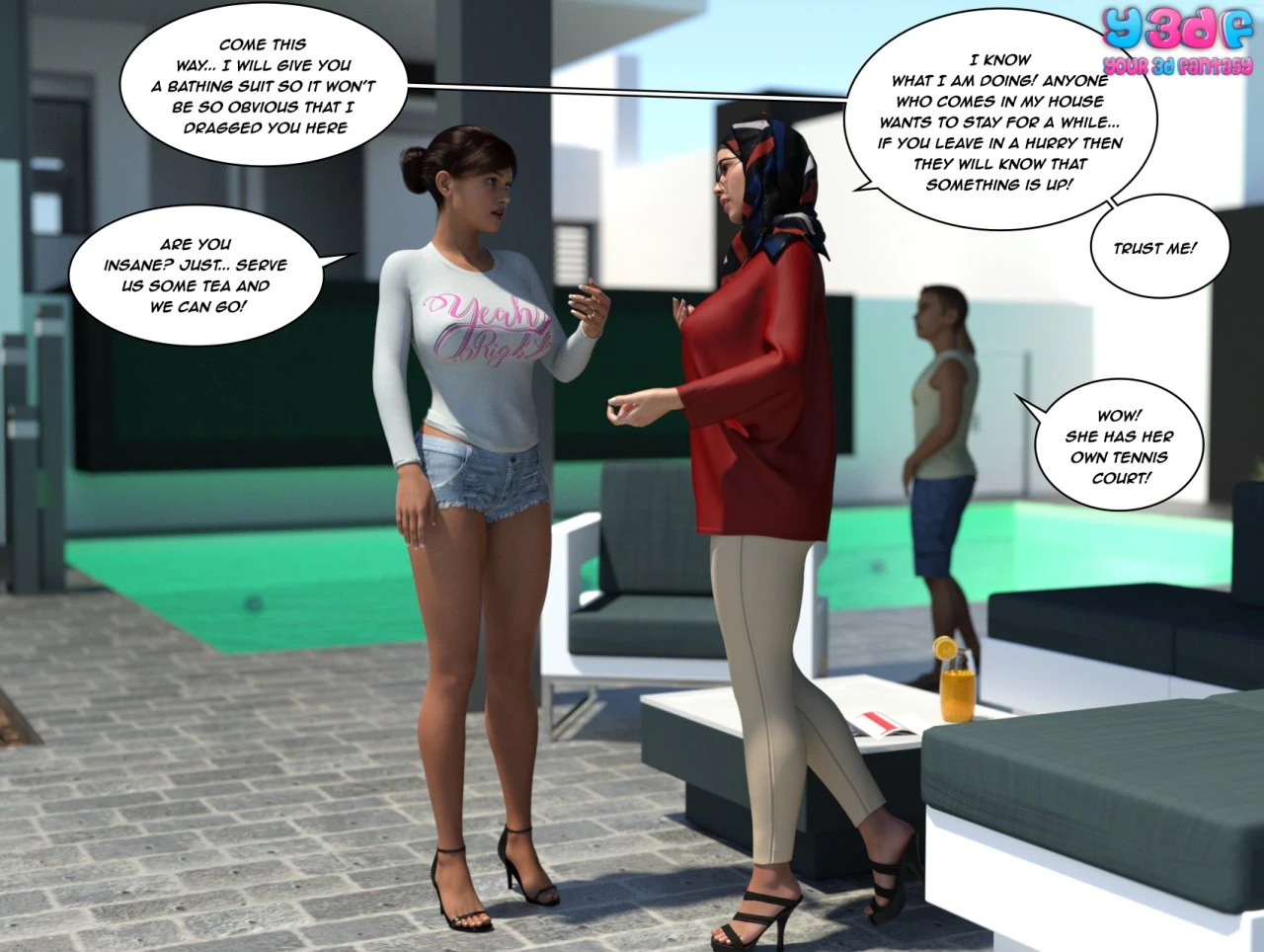 The Bad Tan 01 porn comic picture 49