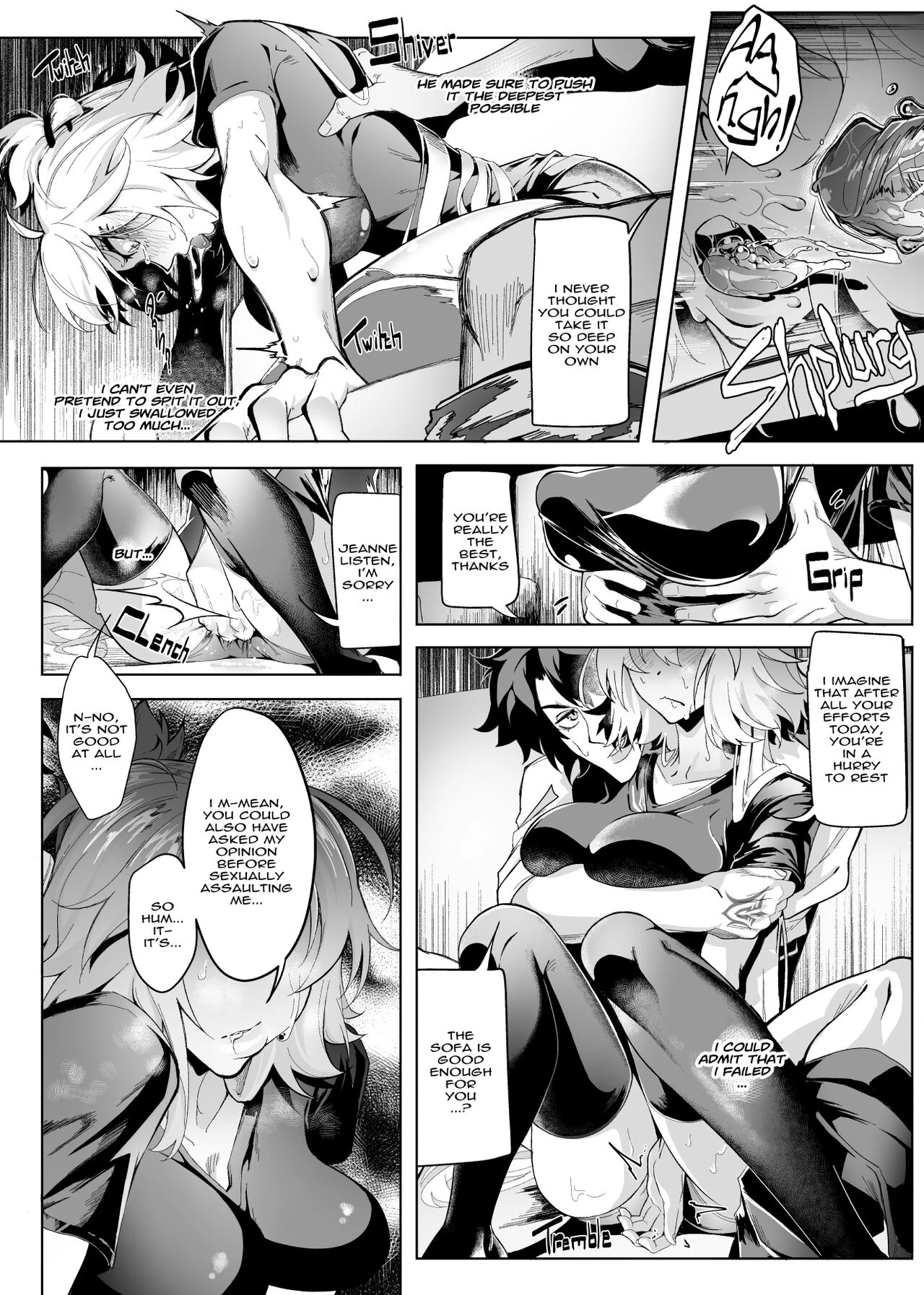 The Baddest porn comic picture 28