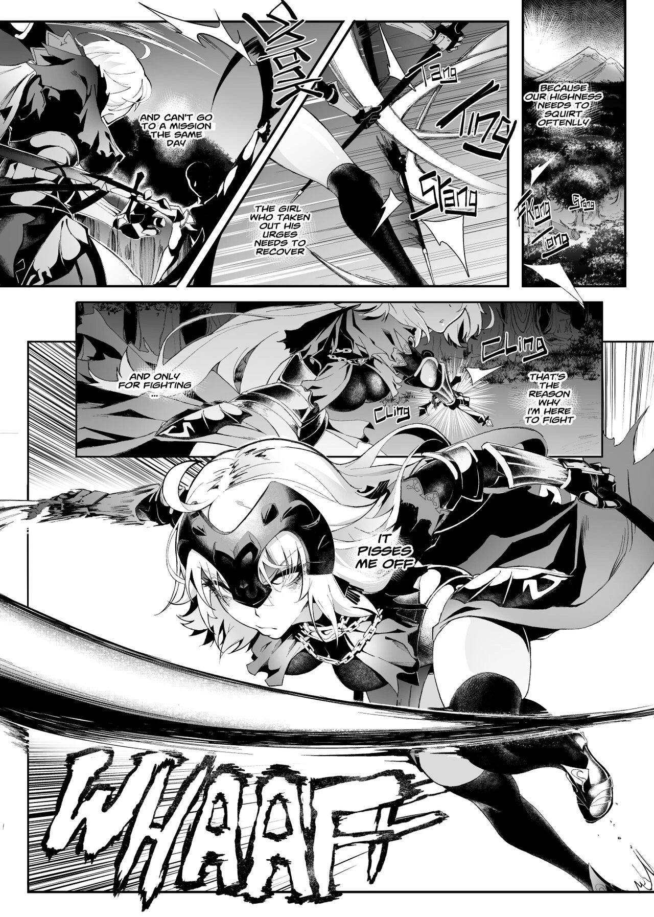 The Baddest porn comic picture 3