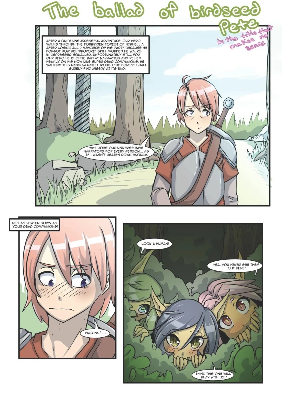 The Ballad of Birdseed Pete porn comic picture 1