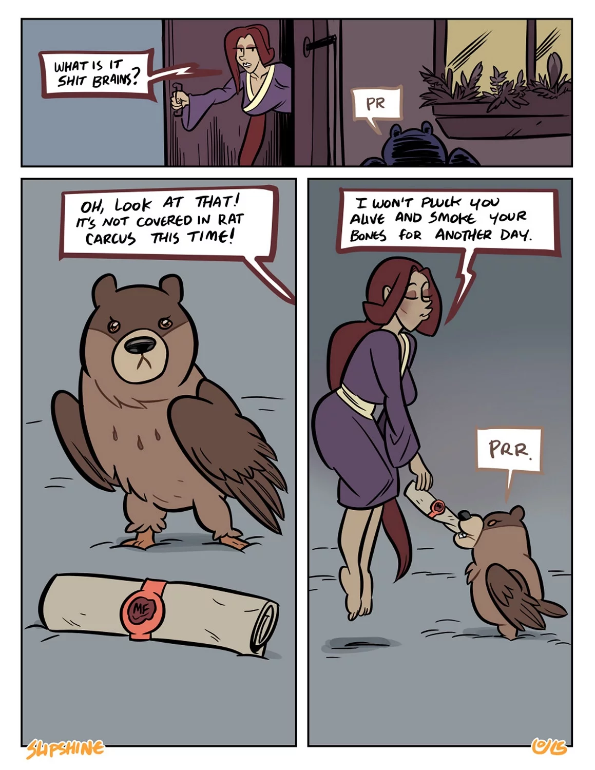 The Bare And The Maiden Fair porn comic picture 10