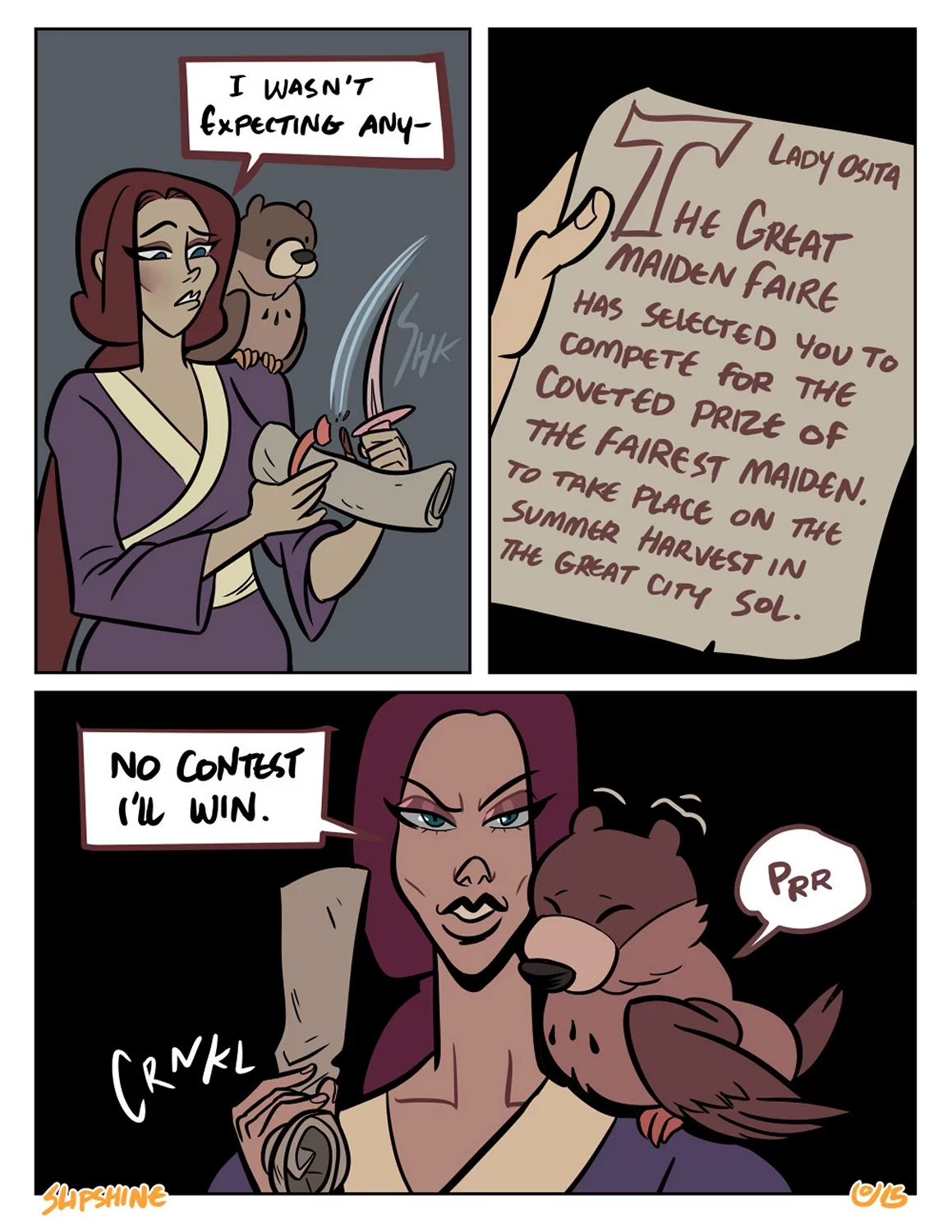 The Bare And The Maiden Fair porn comic picture 11