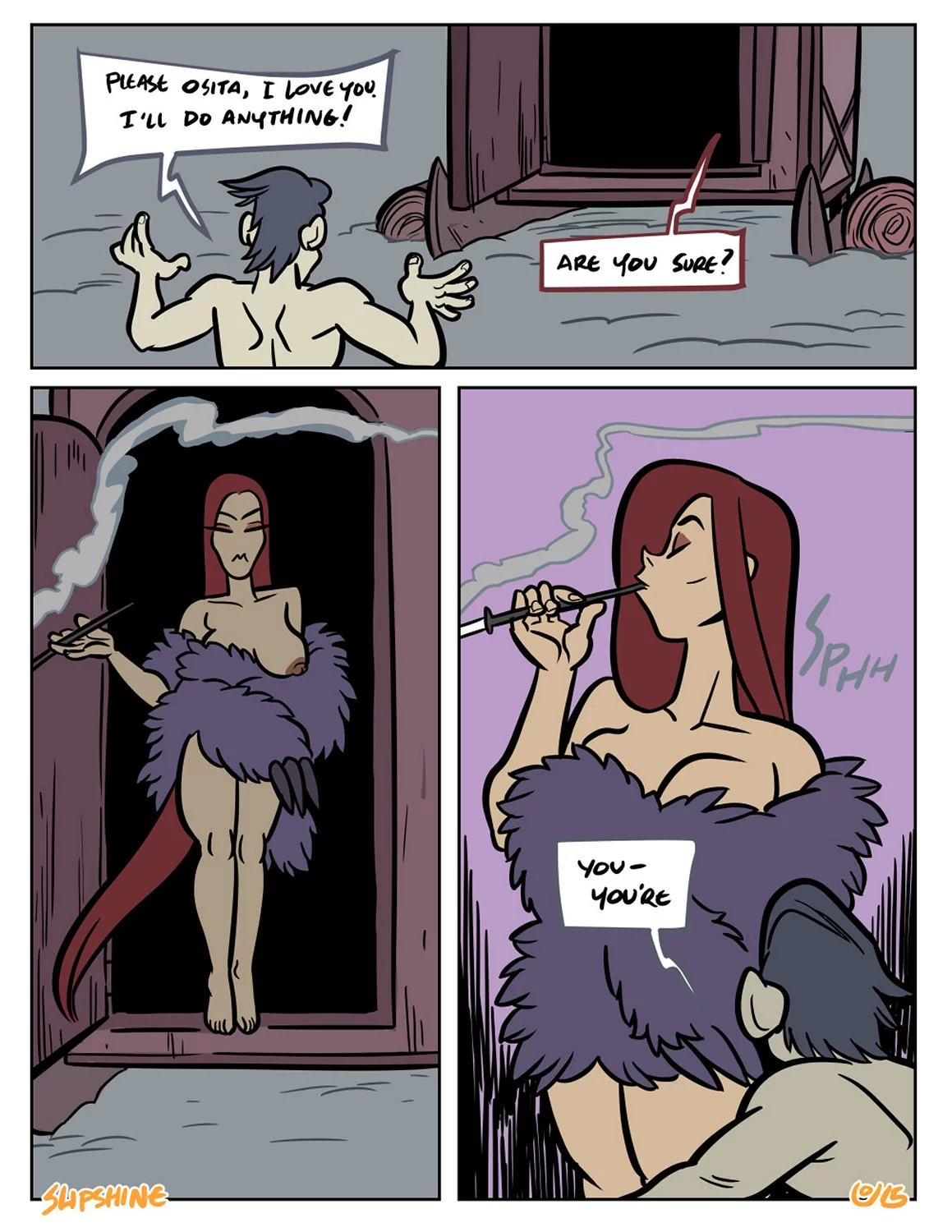 The Bare And The Maiden Fair porn comic picture 6