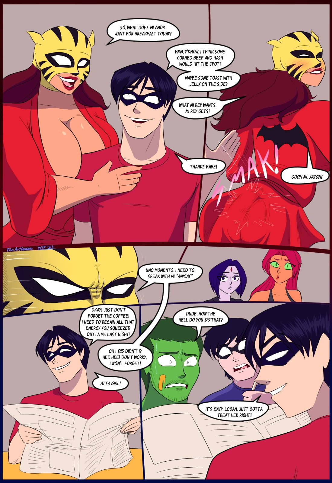 The Battle of the Sexes porn comic picture 20