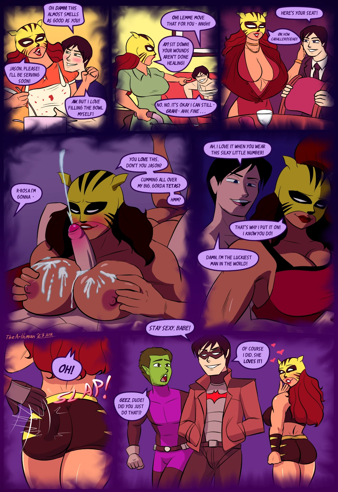 The Battle of the Sexes porn comic picture 4