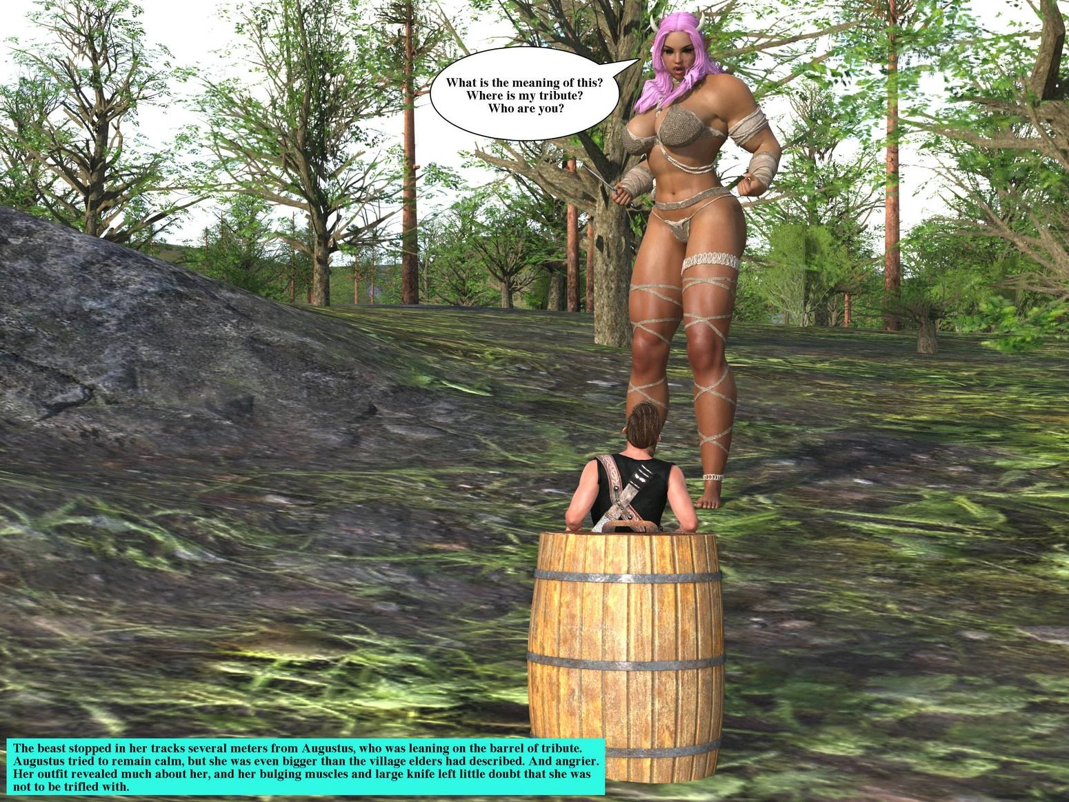 The Beast porn comic picture 1