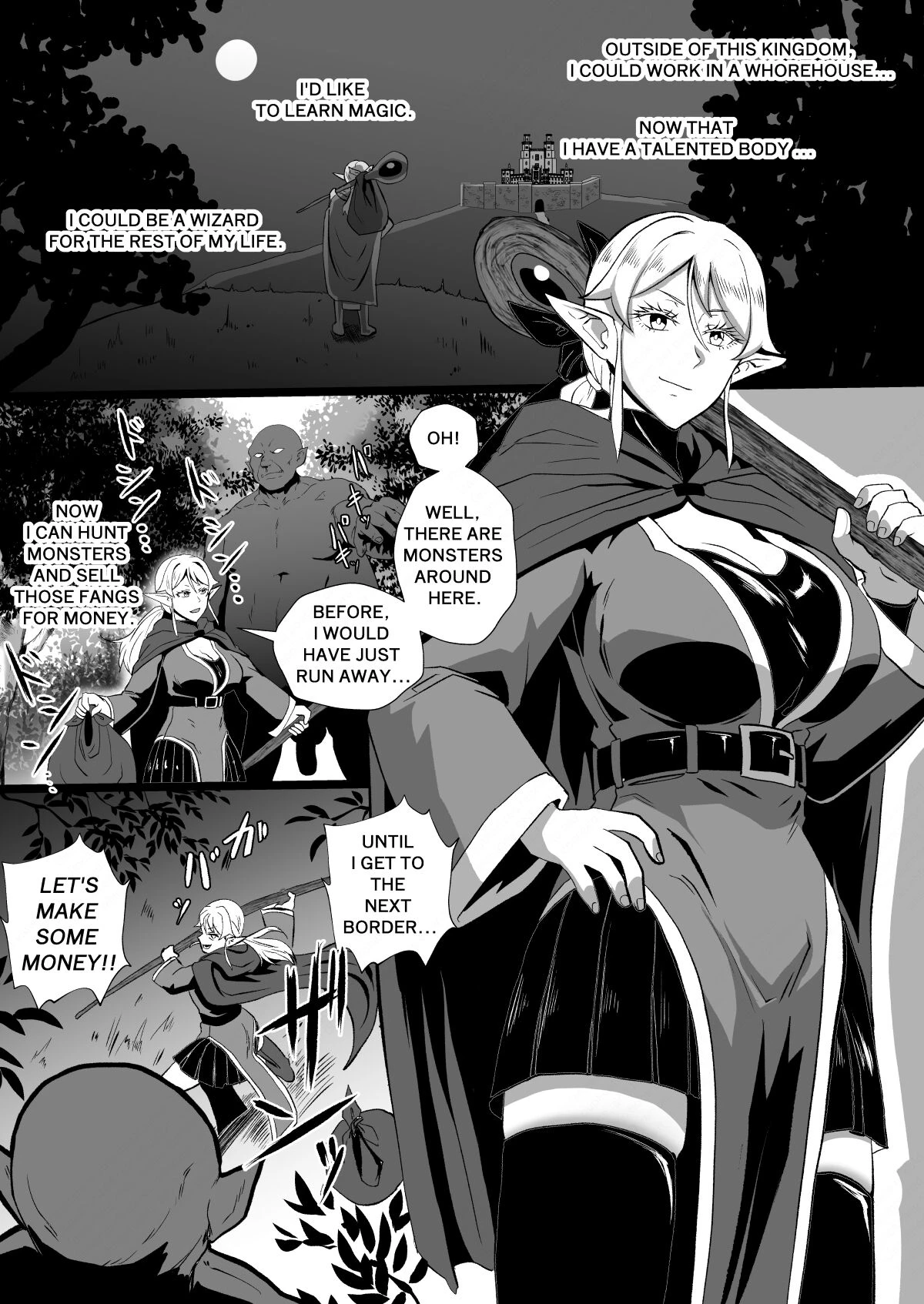 THE BODYSWAPPING TRAP ~LIZA THE WIZARD ELF IS BACK~ |Irekawari no Wana ~Elf Majutsushi Liza no Kikan~ porn comic picture 26