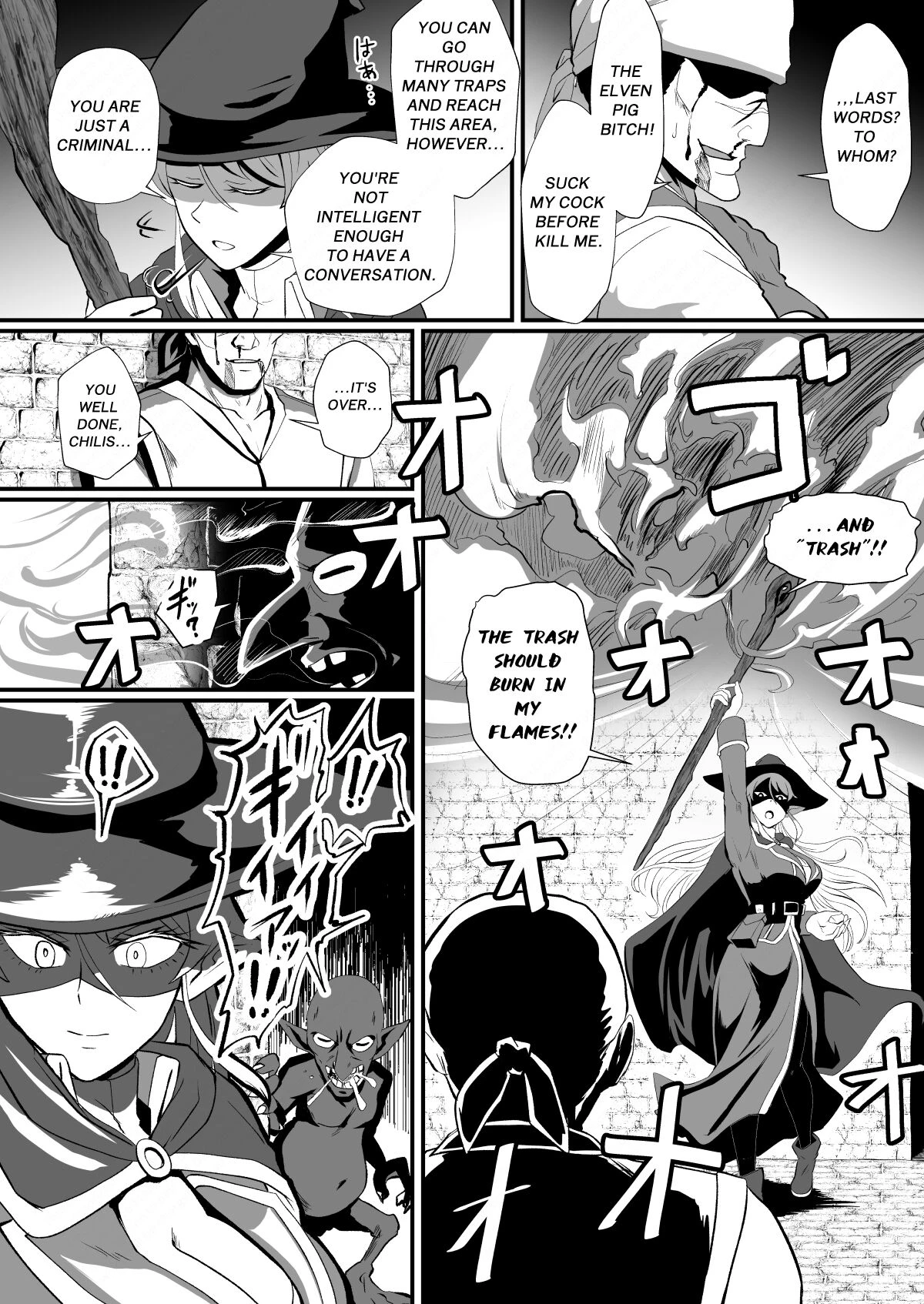 THE BODYSWAPPING TRAP ~LIZA THE WIZARD ELF IS BACK~ |Irekawari no Wana ~Elf Majutsushi Liza no Kikan~ porn comic picture 3