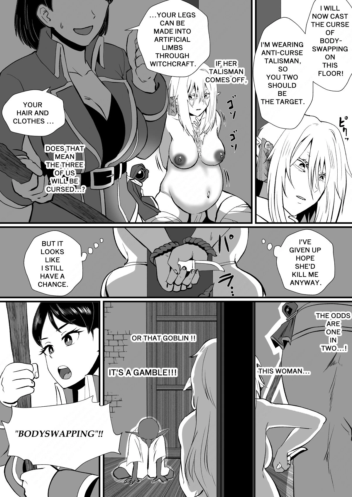 THE BODYSWAPPING TRAP ~LIZA THE WIZARD ELF IS BACK~ |Irekawari no Wana ~Elf Majutsushi Liza no Kikan~ porn comic picture 41