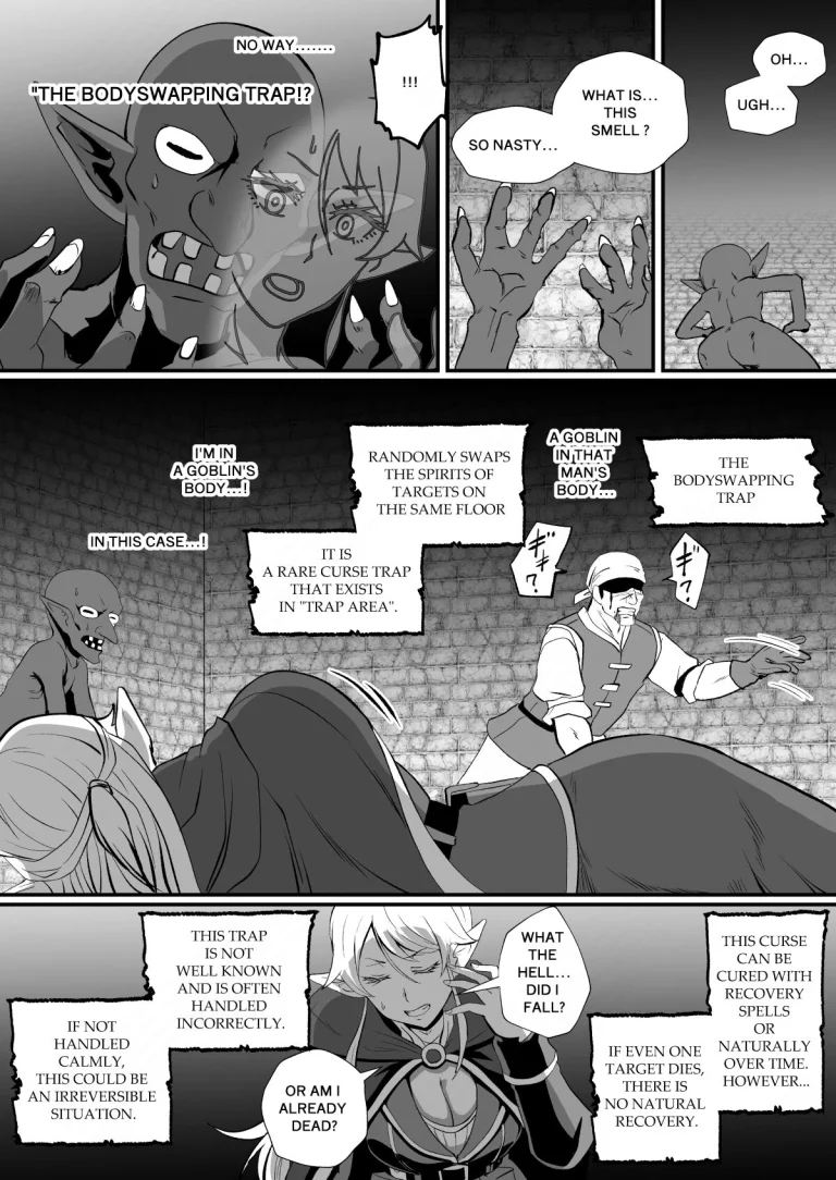 THE BODYSWAPPING TRAP ~LIZA THE WIZARD ELF IS BACK~ |Irekawari no Wana ~Elf Majutsushi Liza no Kikan~ porn comic picture 5