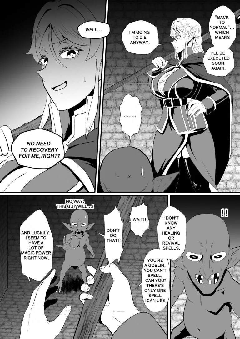 THE BODYSWAPPING TRAP ~LIZA THE WIZARD ELF IS BACK~ |Irekawari no Wana ~Elf Majutsushi Liza no Kikan~ porn comic picture 9
