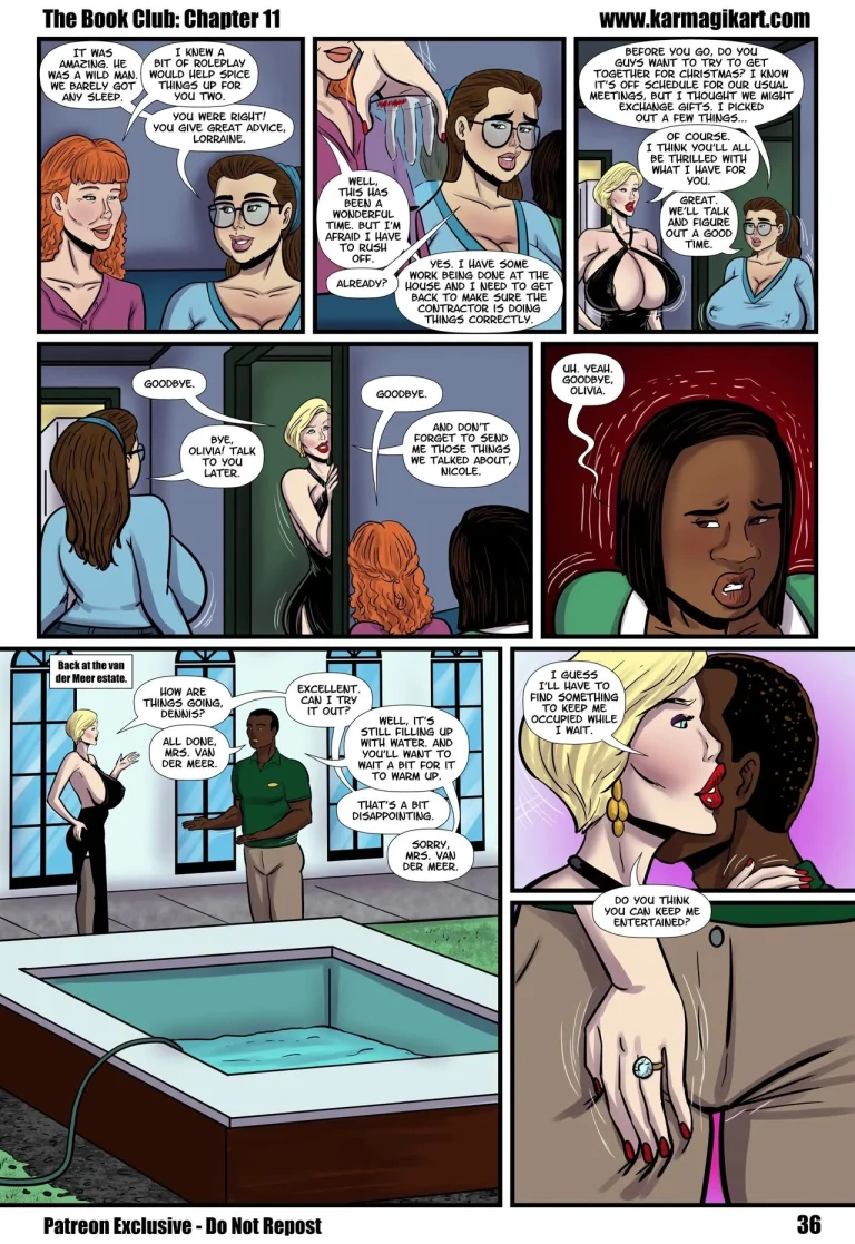 The Book Club 11 porn comic picture 42
