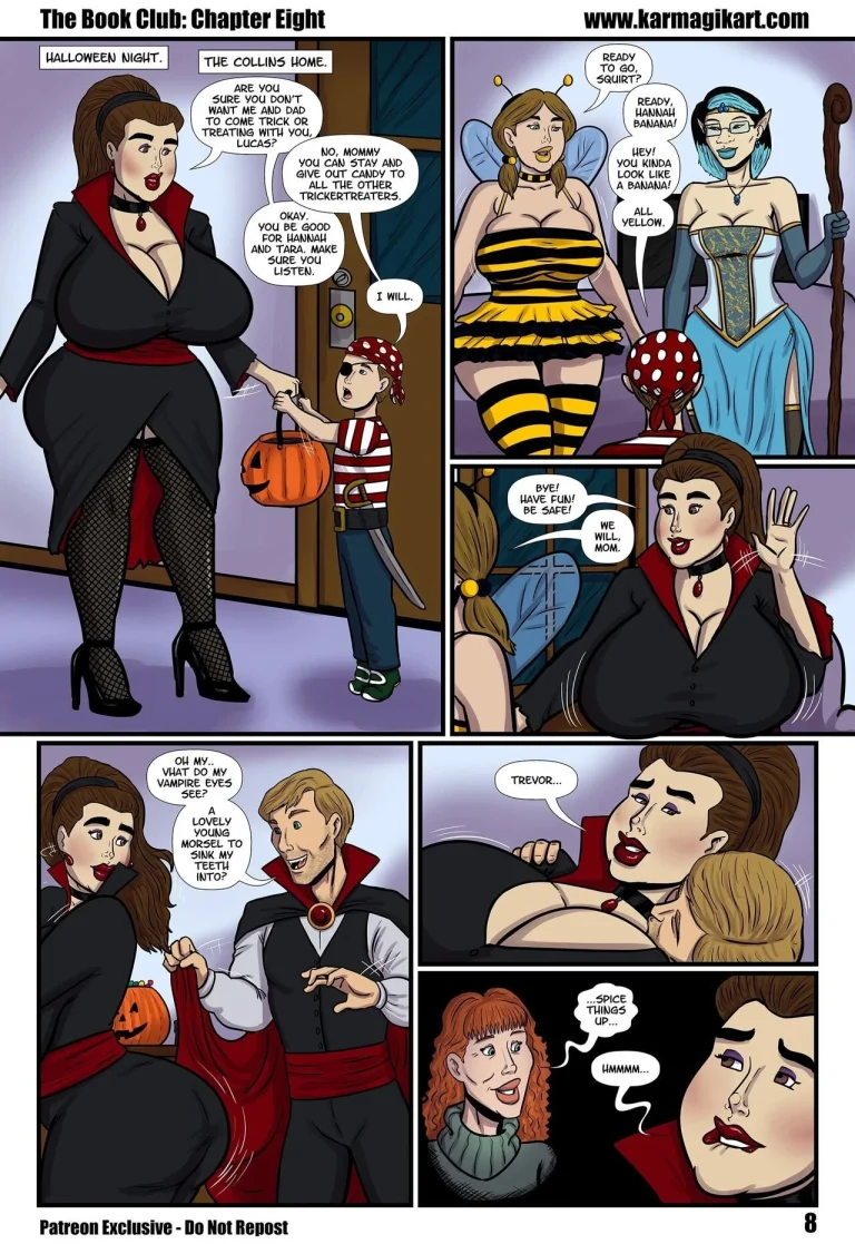 The Book Club Ch. 8 porn comic picture 13
