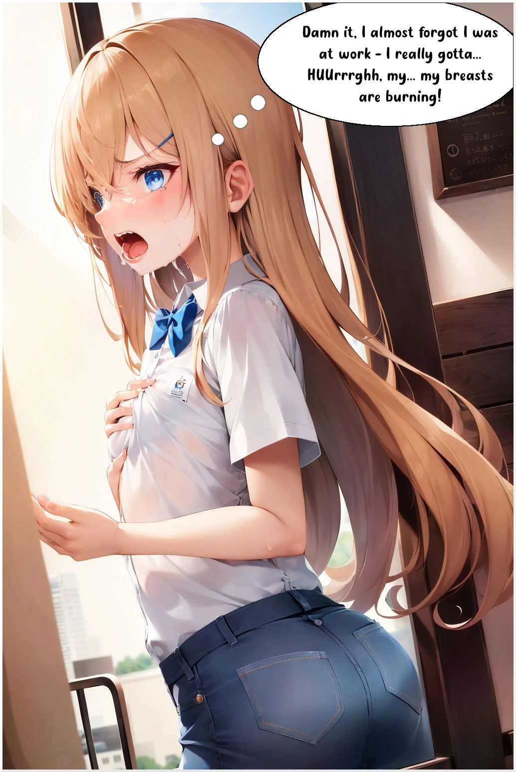 The Breast Expansion Panties porn comic picture 6