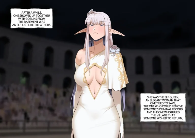 The Case of an Elf Defeated by Goblins porn comic picture 27
