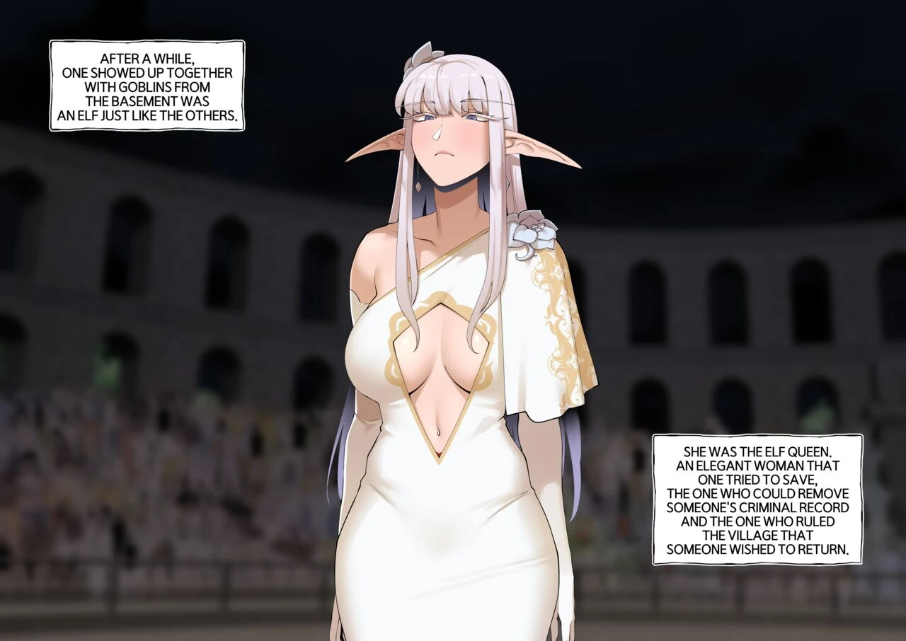 The Case of an Elf Defeated by Goblins porn comic picture 27