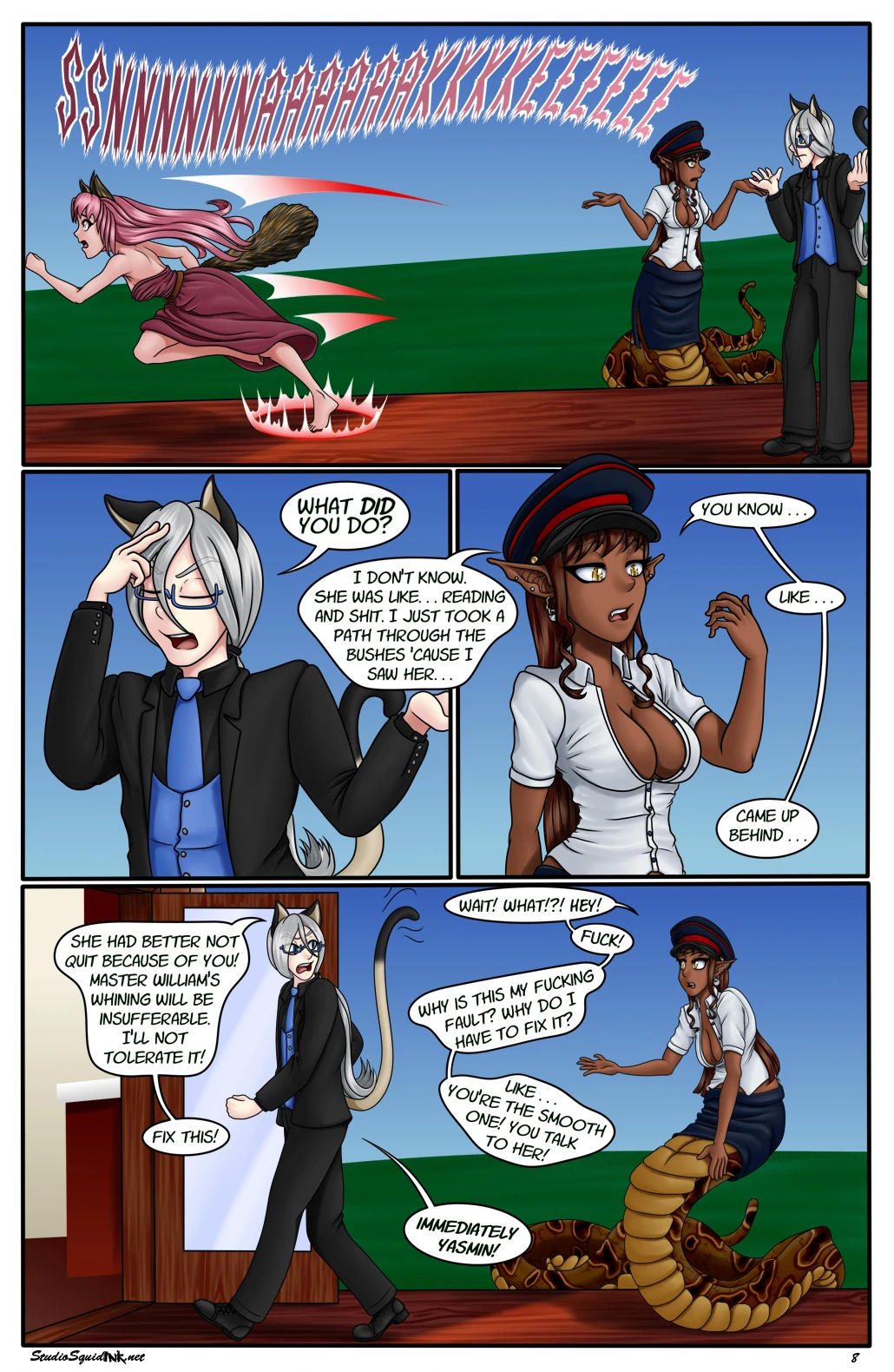 The Cat House 7: Snake in the Grass porn comic picture 10