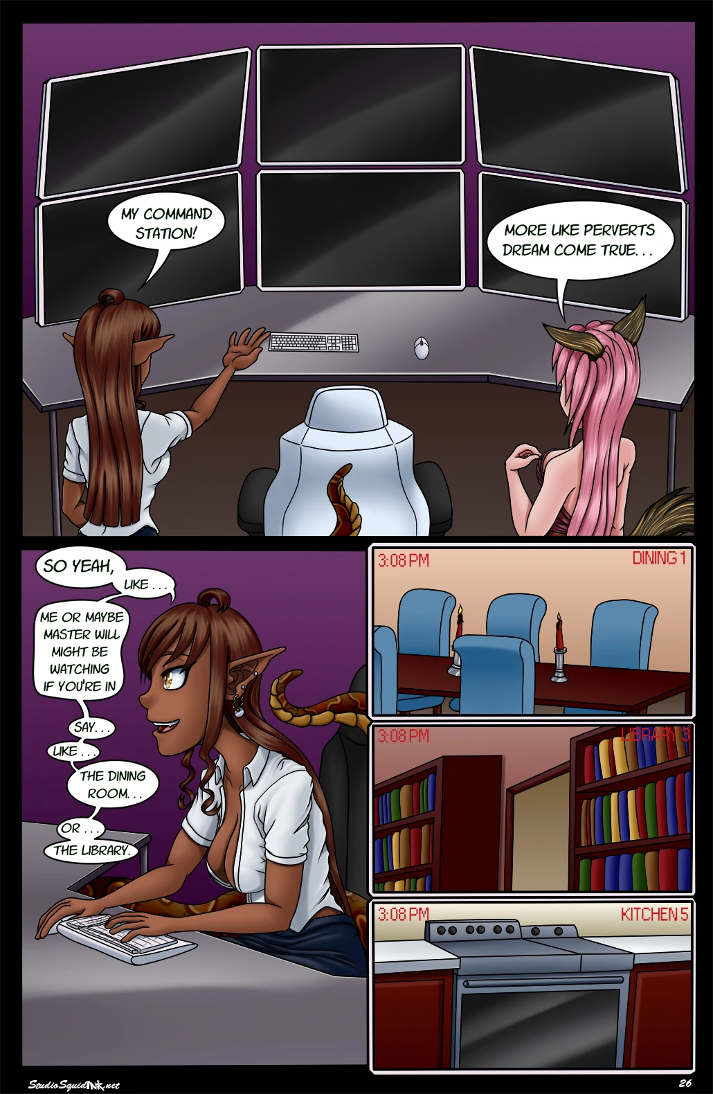 The Cat House 7: Snake in the Grass porn comic picture 27