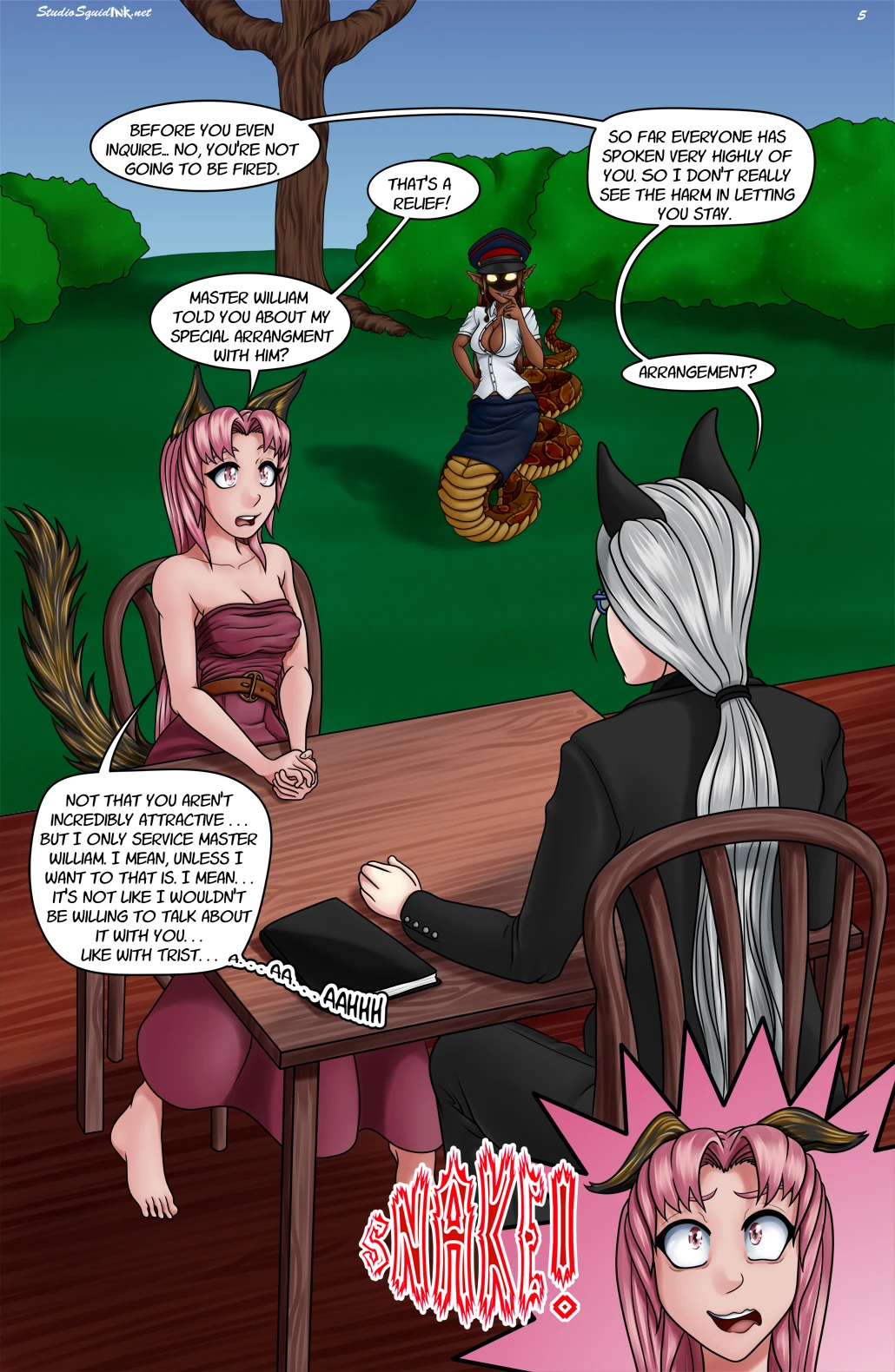 The Cat House 7: Snake in the Grass porn comic picture 7