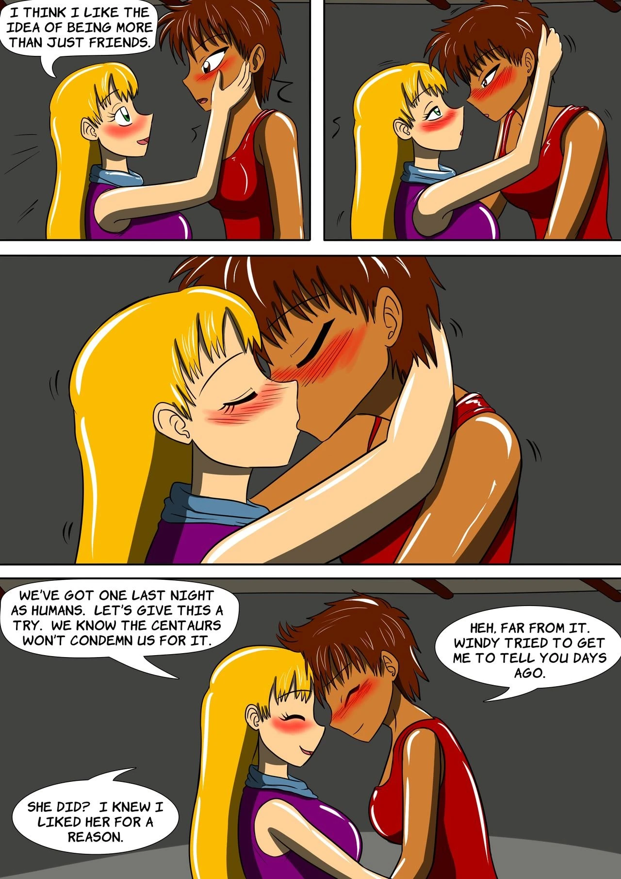 The Centaur's Protective Womb porn comic picture 29