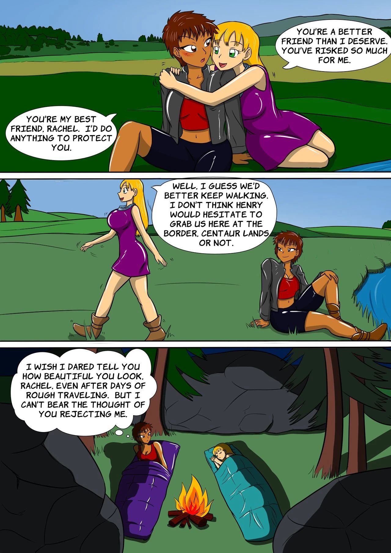 The Centaur's Protective Womb porn comic picture 3