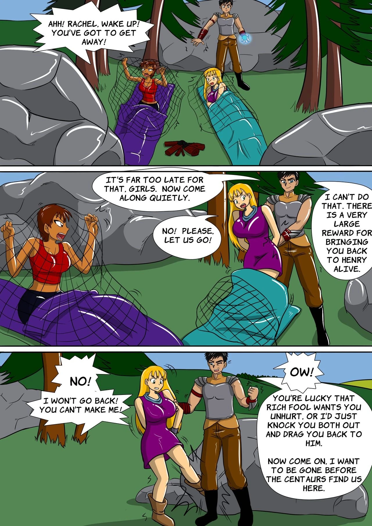 The Centaur's Protective Womb porn comic picture 5