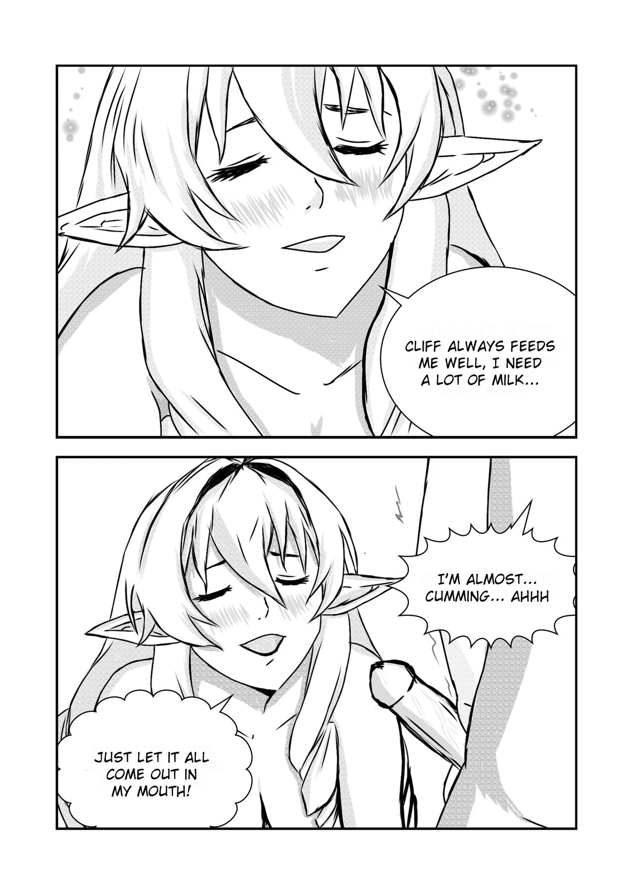 The Chronicles of Elinalise, The Bitch of Mushoku Tensei porn comic picture 10
