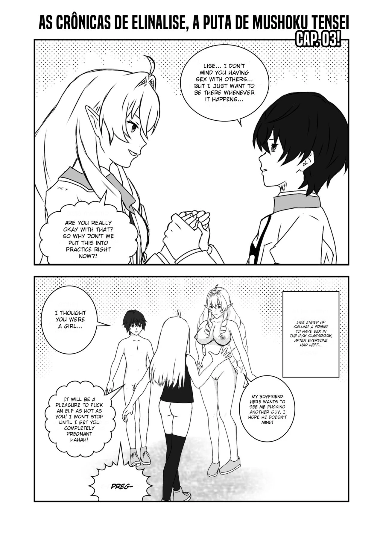 The Chronicles of Elinalise, The Bitch of Mushoku Tensei porn comic picture 17