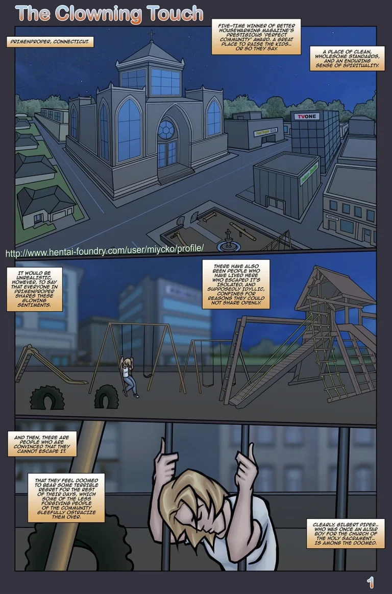 The Clowning Touch porn comic picture 2