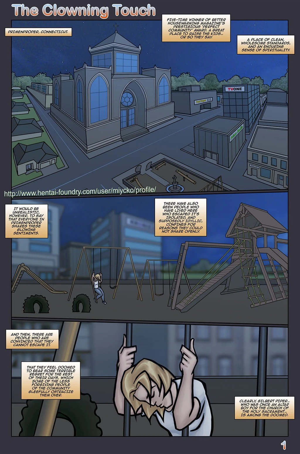 The Clowning Touch porn comic picture 2