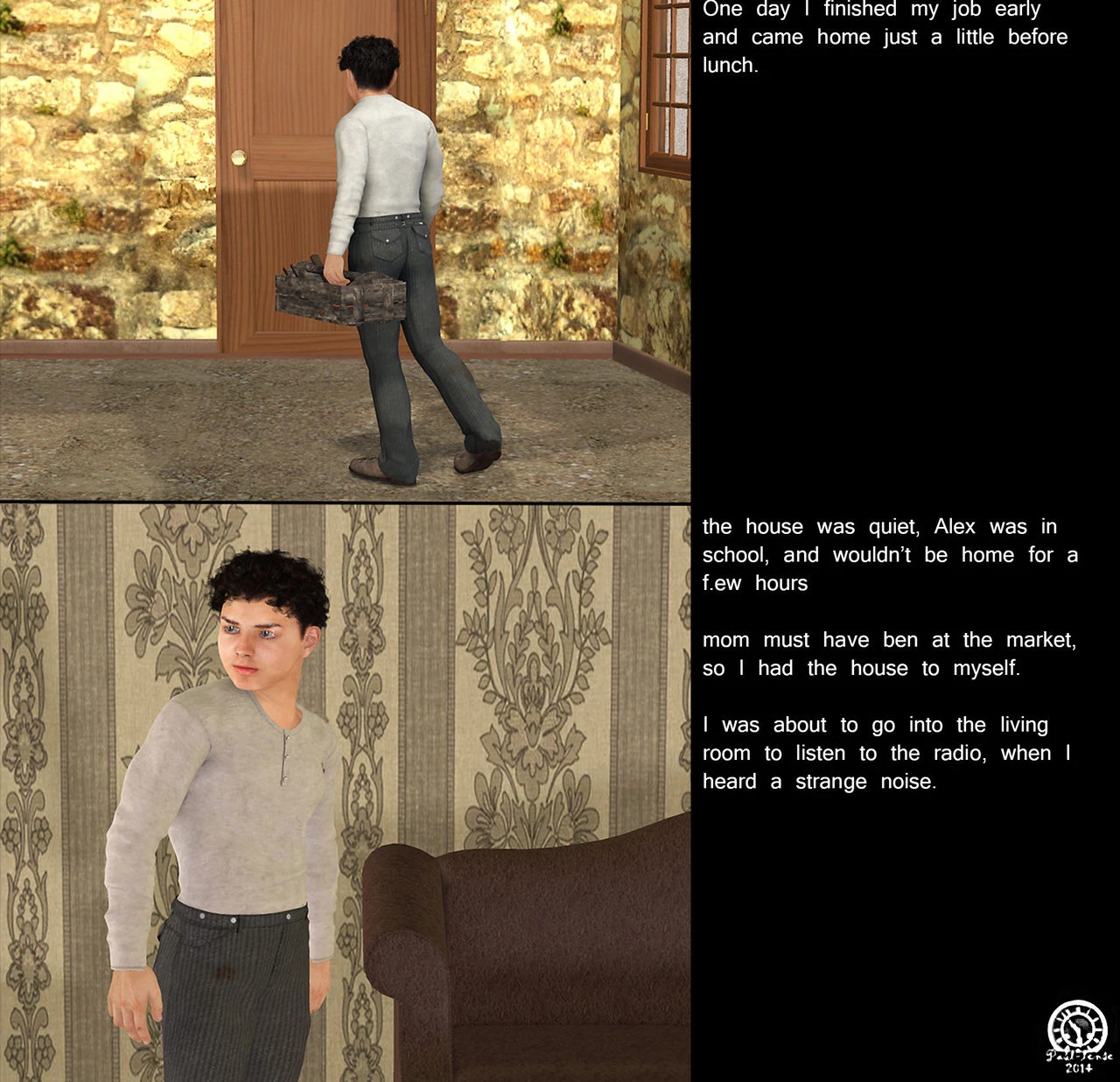 The Conflict : Part 1 - Man of the House porn comic picture 11