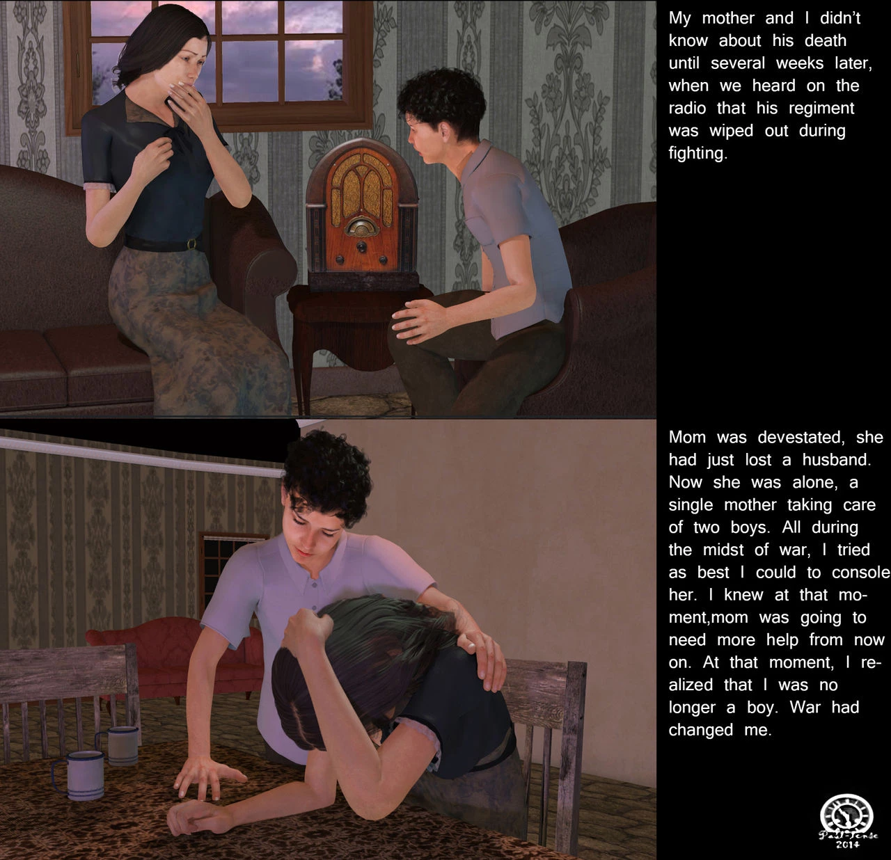 The Conflict : Part 1 - Man of the House porn comic picture 4