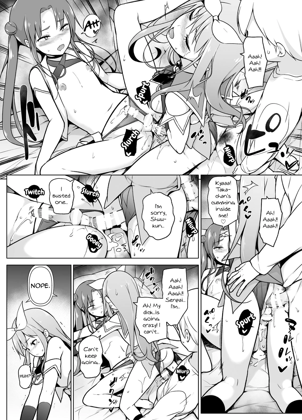 The Cosplayers porn comic picture 29