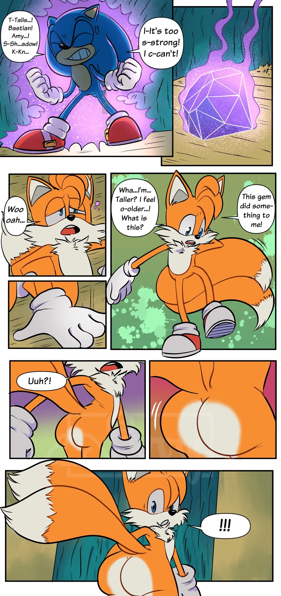 The cursed gem porn comic picture 6