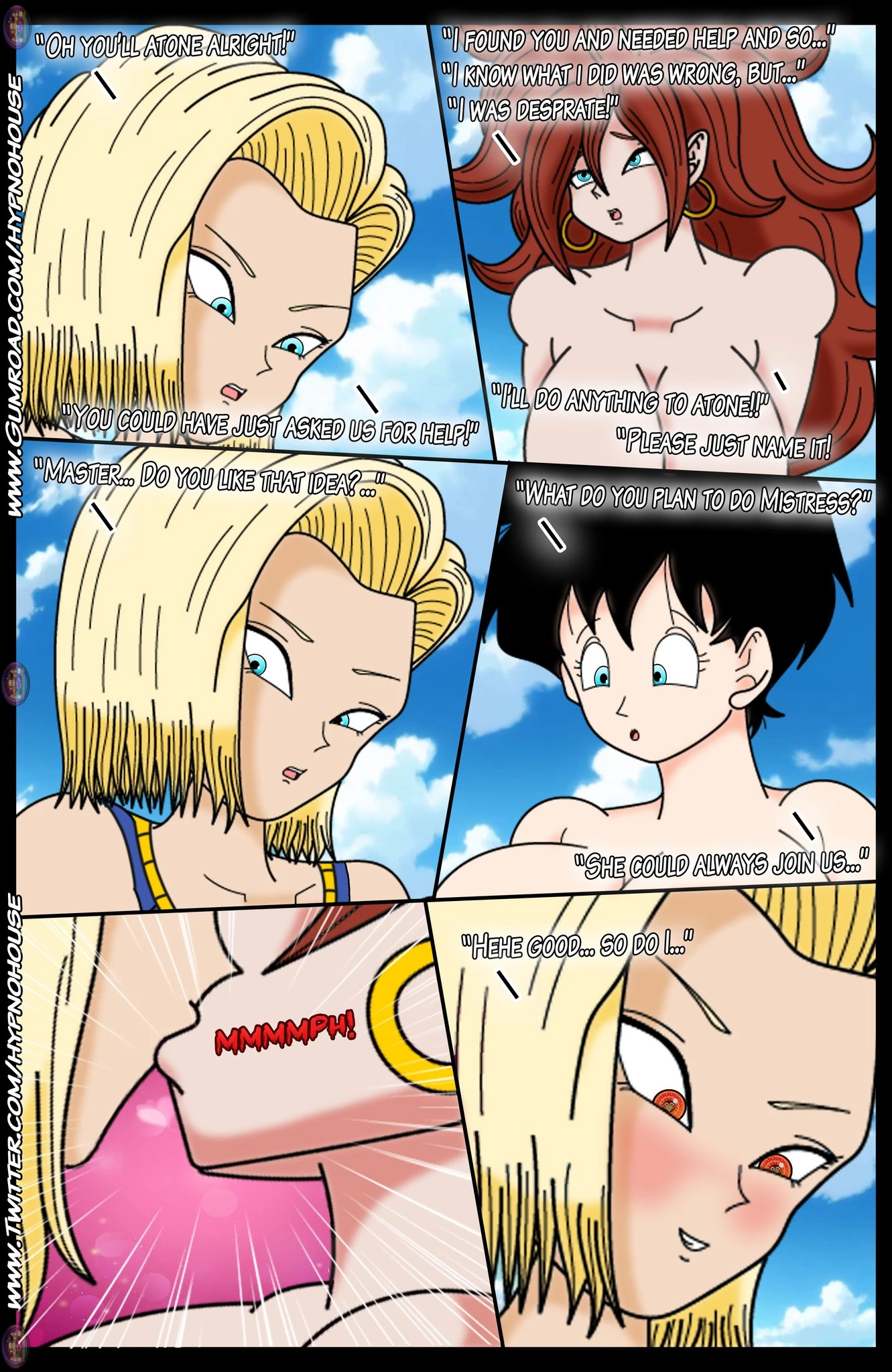 The curses cure is master's seed Android 21 porn comic picture 16