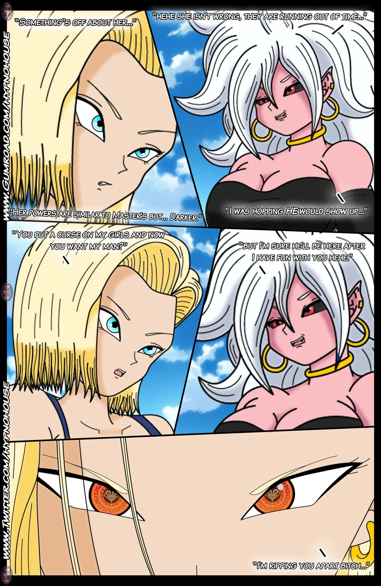 The curses cure is master's seed Android 21 porn comic picture 3