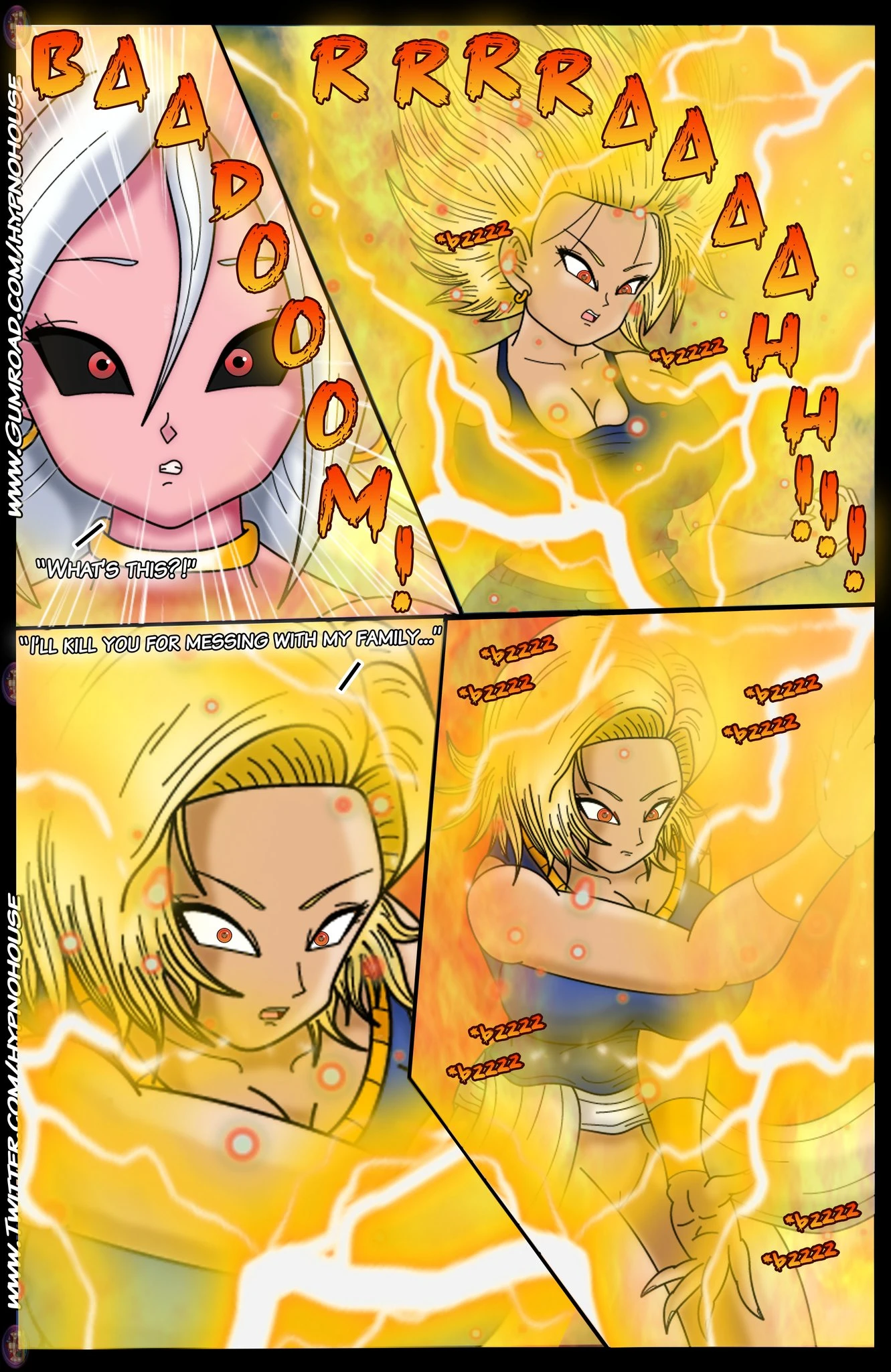 The curses cure is master's seed Android 21 porn comic picture 4