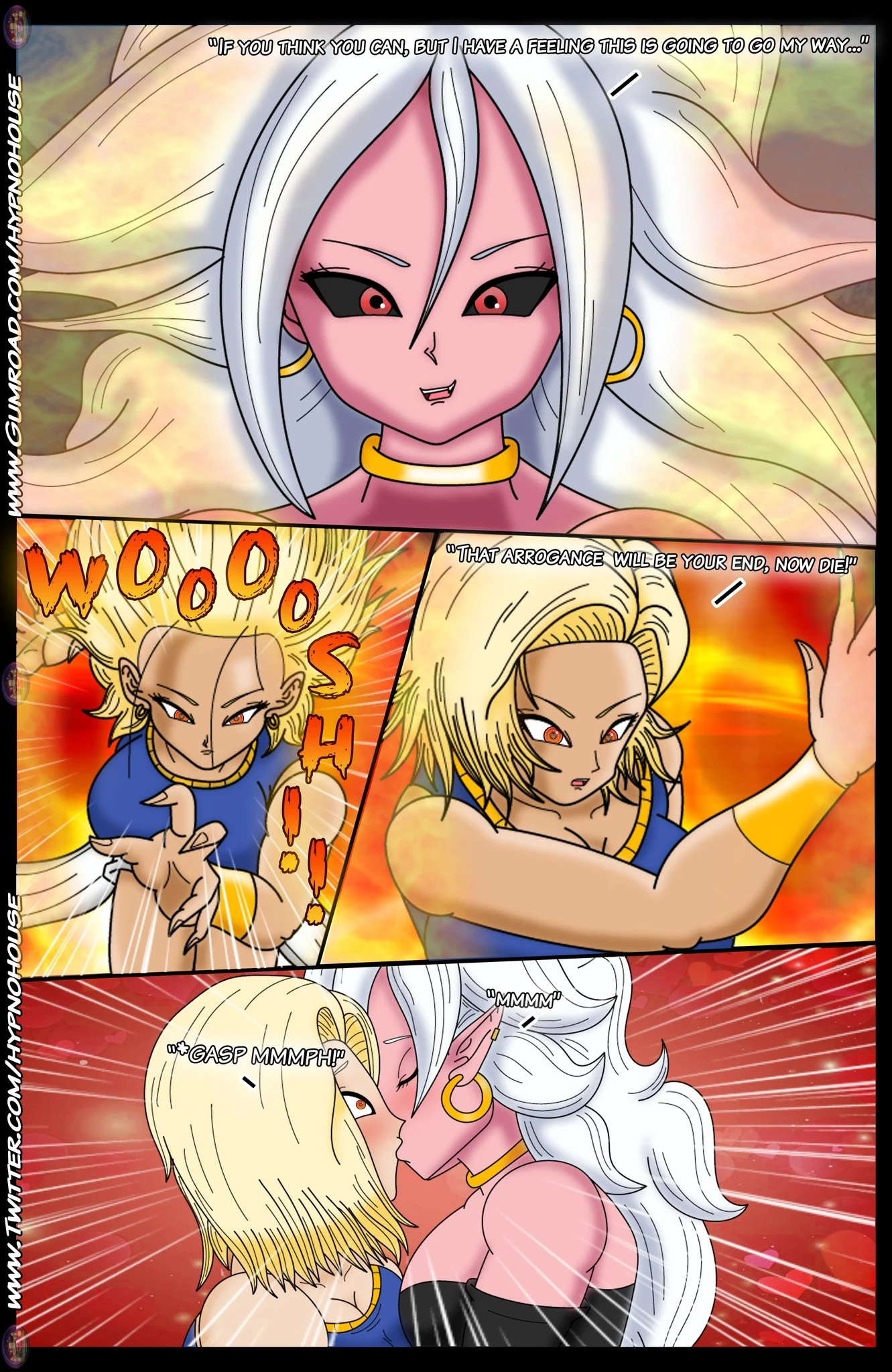 The curses cure is master's seed Android 21 porn comic picture 5
