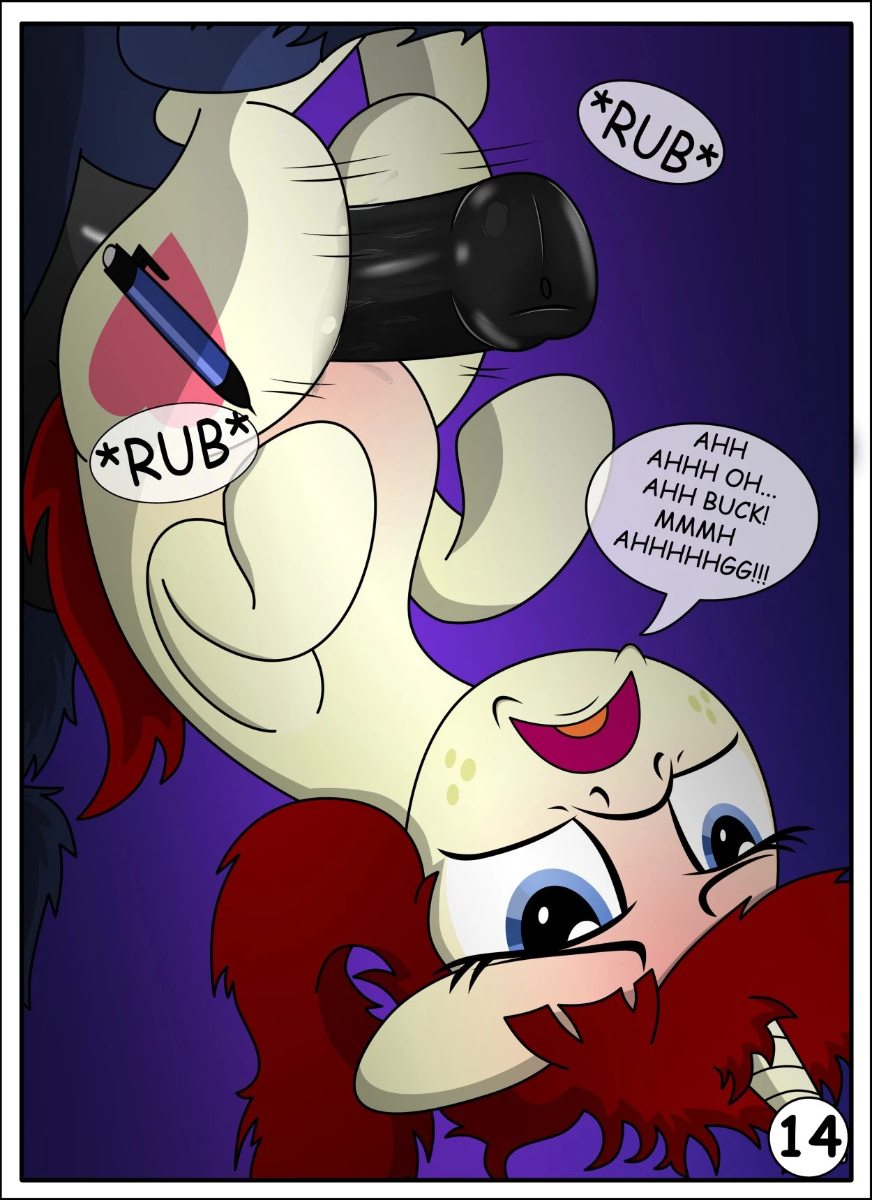 The Cutie & the Beast porn comic picture 15