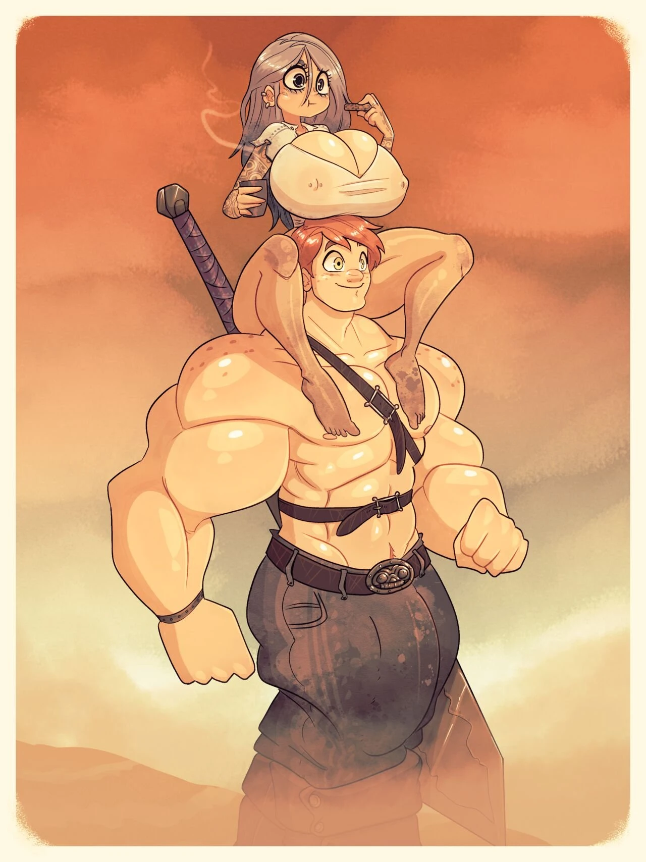 The Damsel porn comic picture 5